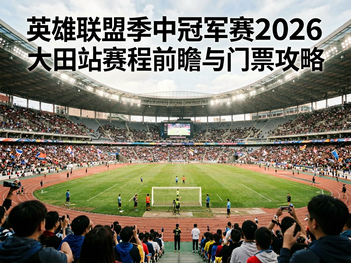 英雄联盟季中冠军赛2026大田站赛程前瞻与门票攻略